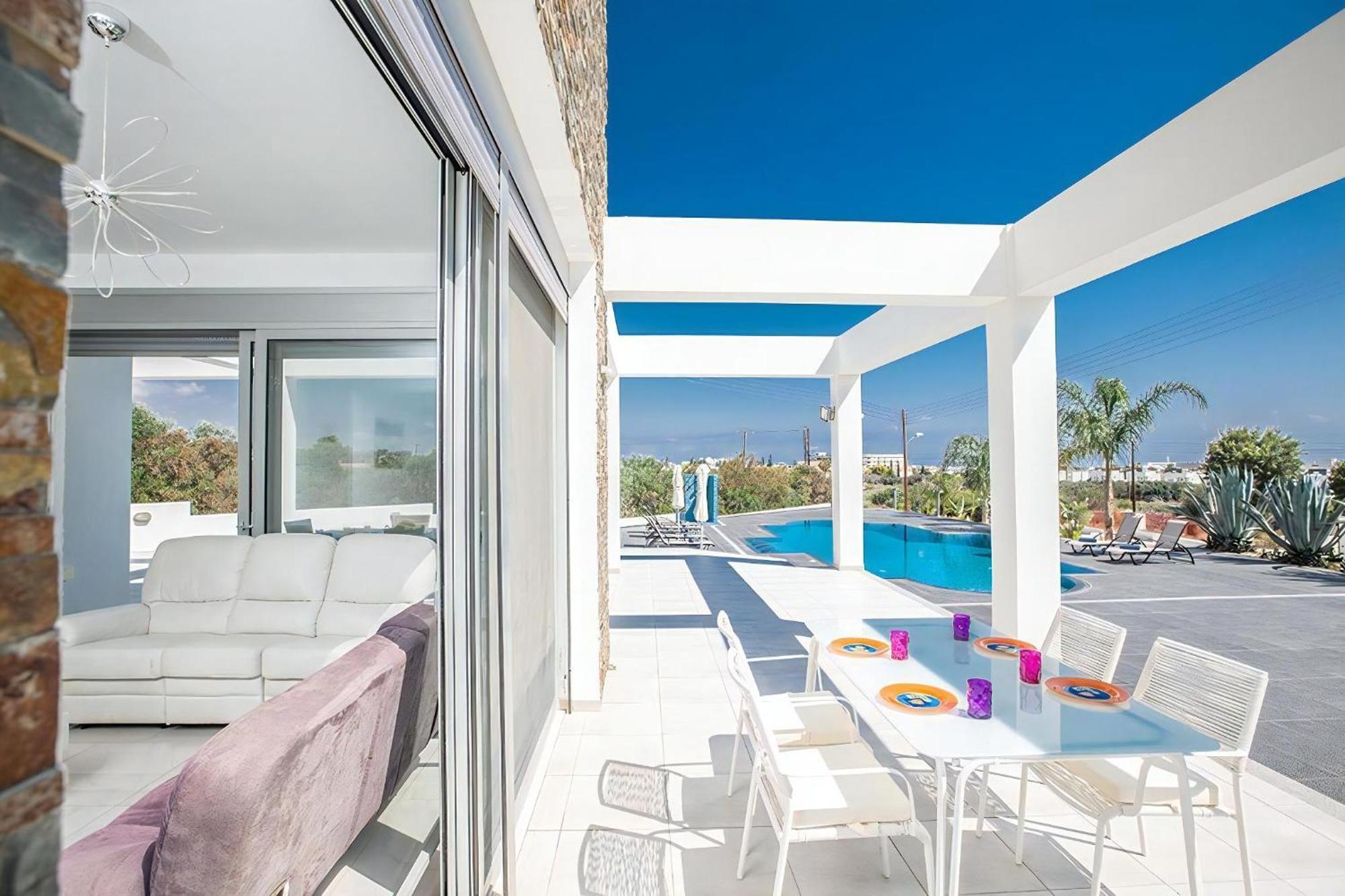Villa Protara Chrysos - Beautiful 5 Bedroom Protaras Villa - Walking Distance to Fig Tree Bay Exterior foto