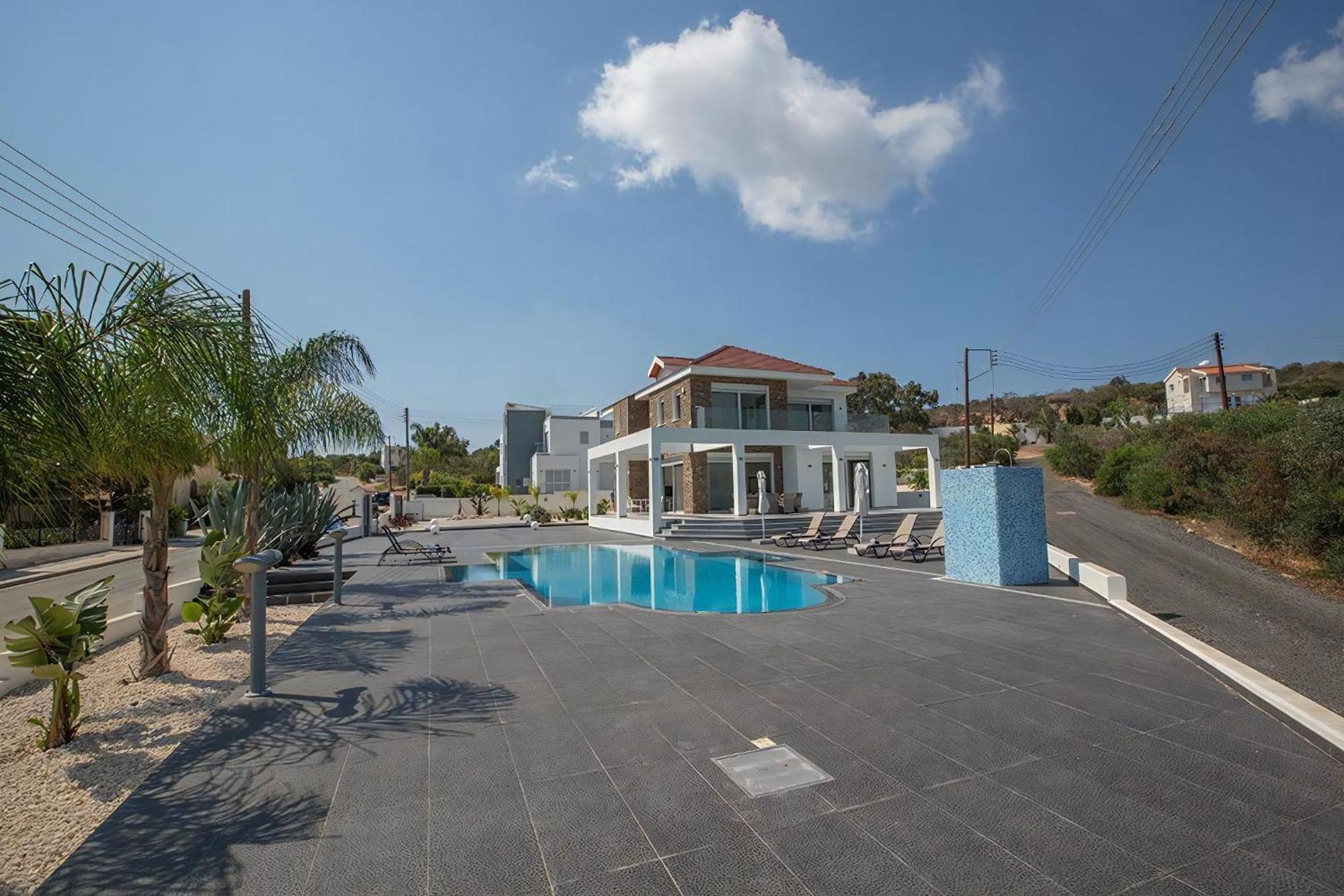 Villa Protara Chrysos - Beautiful 5 Bedroom Protaras Villa - Walking Distance to Fig Tree Bay Exterior foto